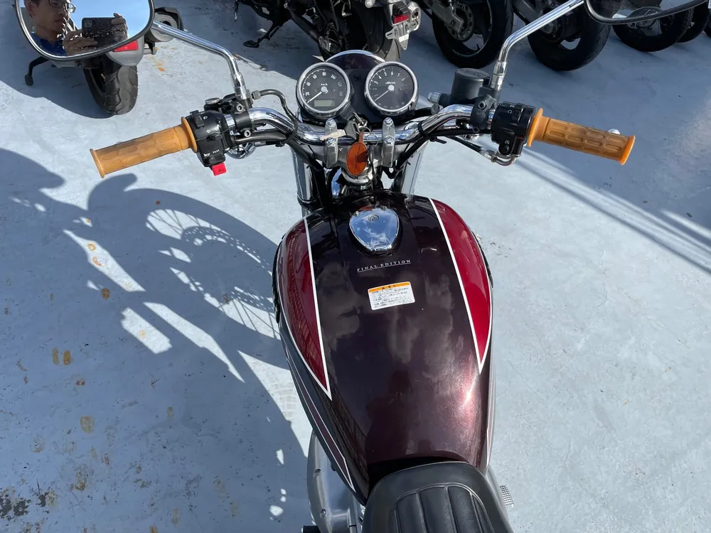 Kawasaki Estrella, light brown / red, фото 9