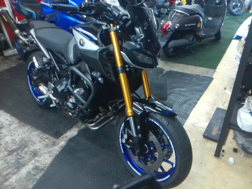 Yamaha Mt-09A 2020, black/silver, фото 3