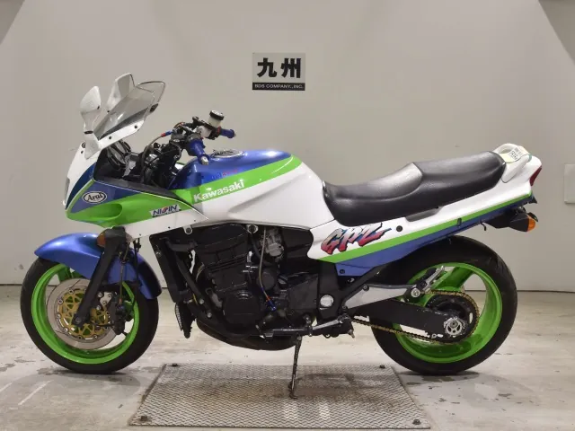 Kawasaki GPZ1100 1995, white | green, фото 2