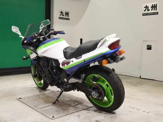 Kawasaki GPZ1100 1995, white | green, фото 6