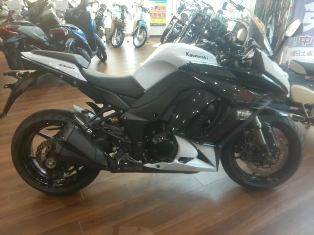 Kawasaki Ninja 1000 2013, p white / black, фото 5