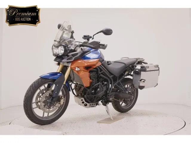 Triumph Tiger 800 2014, синий, фото 4