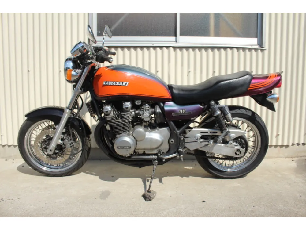 Kawasaki Zephyr750RS 2025, orange / purple, фото 6