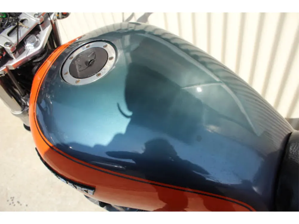 Kawasaki Zephyr750RS 2025, orange / purple, фото 7