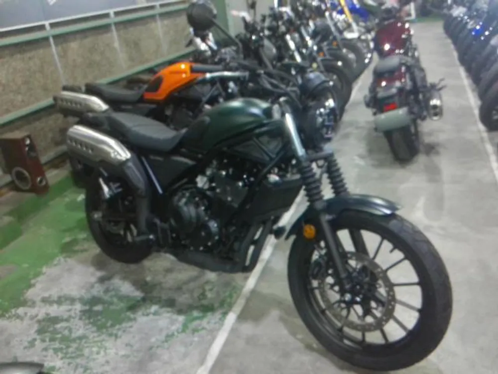Honda CL500 2023, зелёный, фото 11