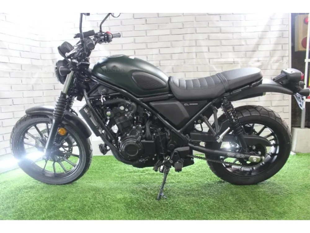 Honda CL500 2023, зелёный, фото 3