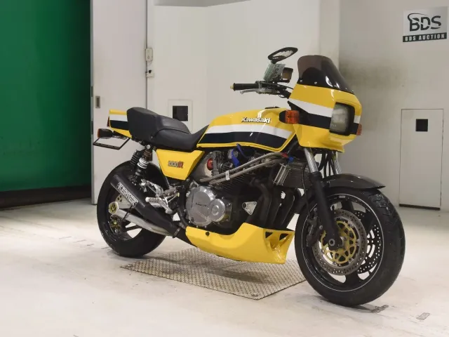Kawasaki Z1000J 1990, жёлтый, фото 3