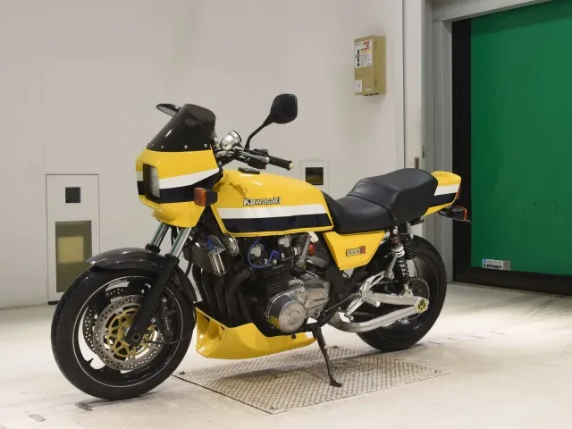 Kawasaki Z1000J 1990, жёлтый, фото 4