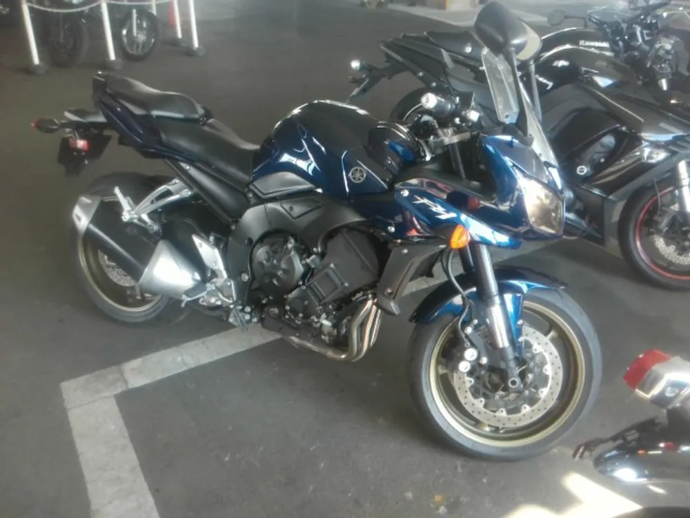Yamaha FZ-1 FEATHER 2011, navy blue, фото 5