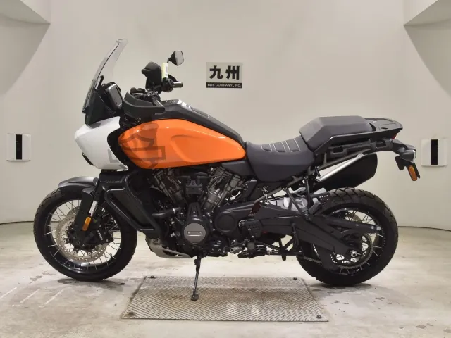Harley-Davidson Pan America 1250S 2022, white | orange, фото 2