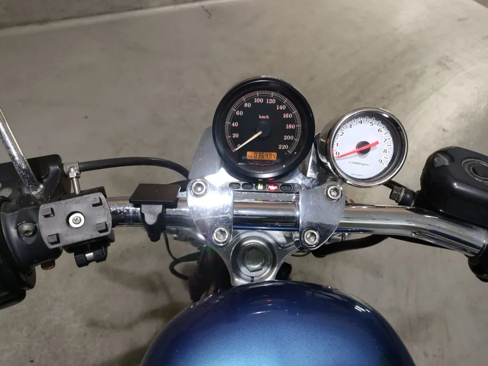 Harley-Davidson XLH883 2006, синий, фото 5