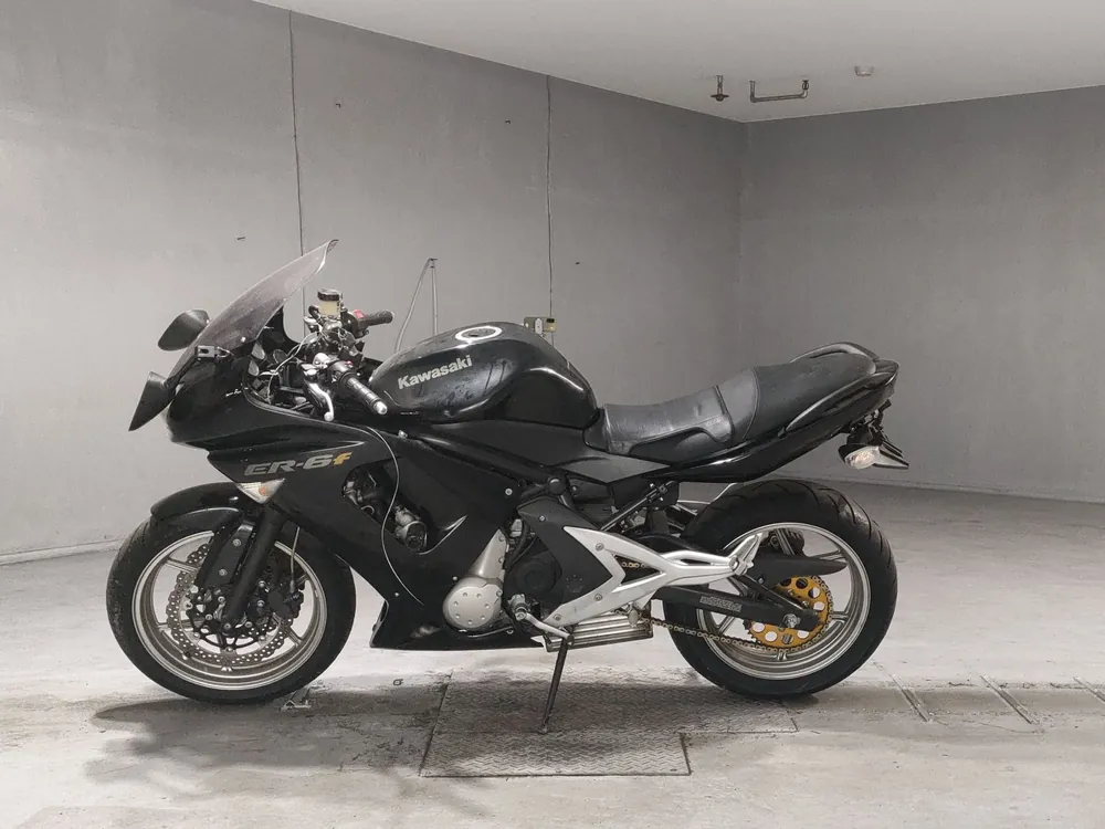 Kawasaki ER-6f 2007, чёрный, фото 2