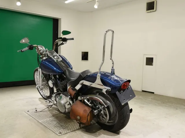 Harley-Davidson FXSTS1450 2000, синий, фото 6