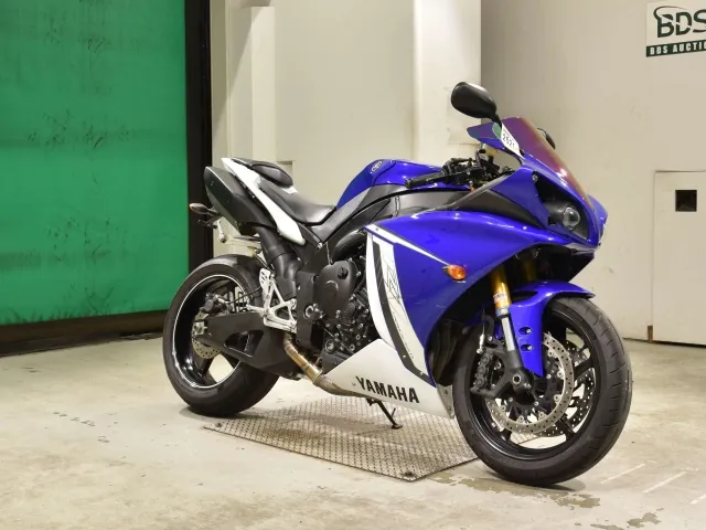 Yamaha YZF-R1 2013, white | blue, фото 3