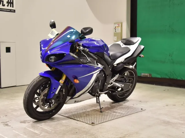 Yamaha YZF-R1 2013, white | blue, фото 4