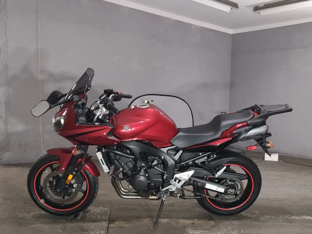 Yamaha FZ-6S FEATHER 2009, красный, фото 2