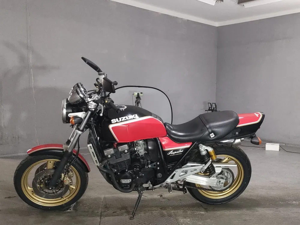 Suzuki GSX400 2010, чёрный, красный, фото 2