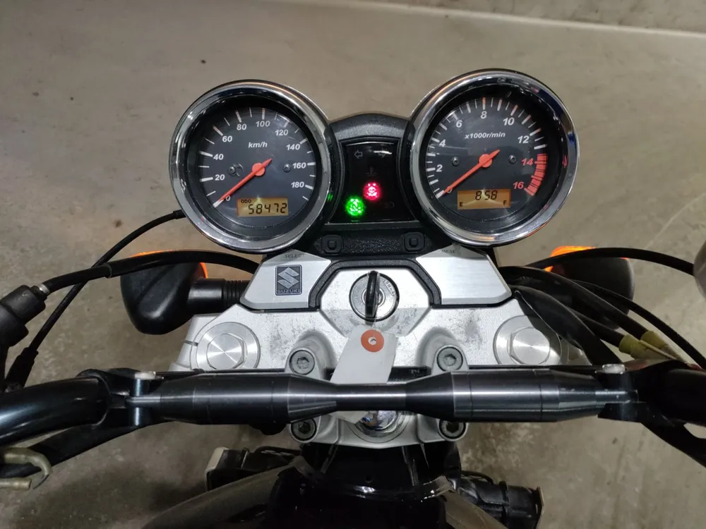 Suzuki GSX400 2010, чёрный, красный, фото 5