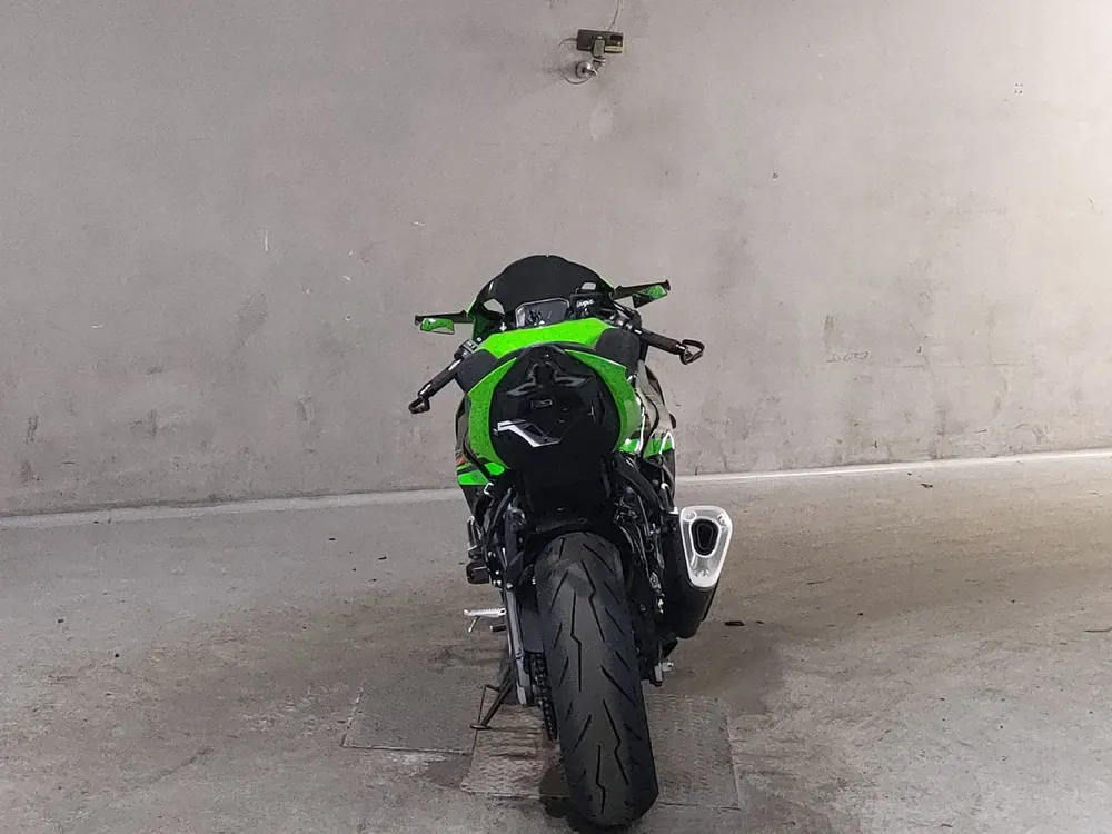 Kawasaki Zx-6Ra 2024, black / green, фото 4