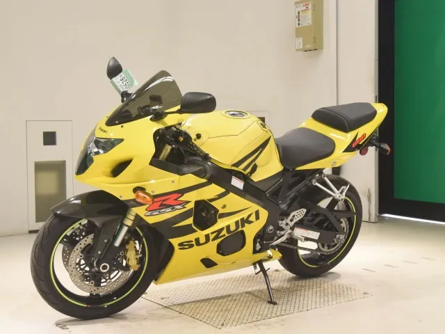Suzuki GSX-R600 2004, чёрный, жёлтый, фото 4
