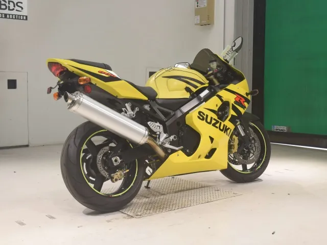 Suzuki GSX-R600 2004, чёрный, жёлтый, фото 5