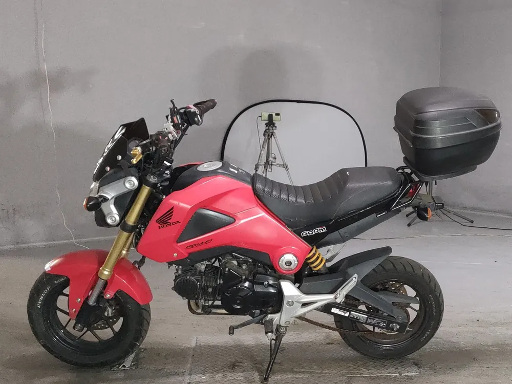 Honda Grom, красный, фото 2