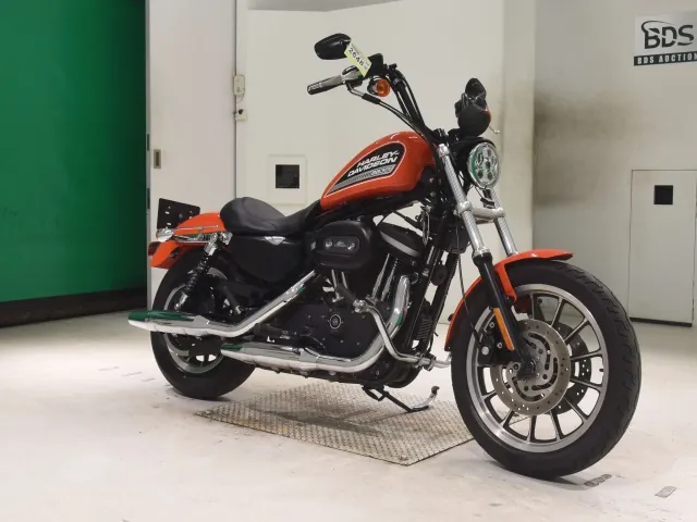 Harley-Davidson XL883R 2008, black | orange, фото 3