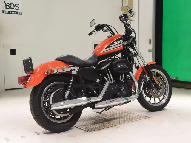 Harley-Davidson XL883R 2008, black | orange, фото 5