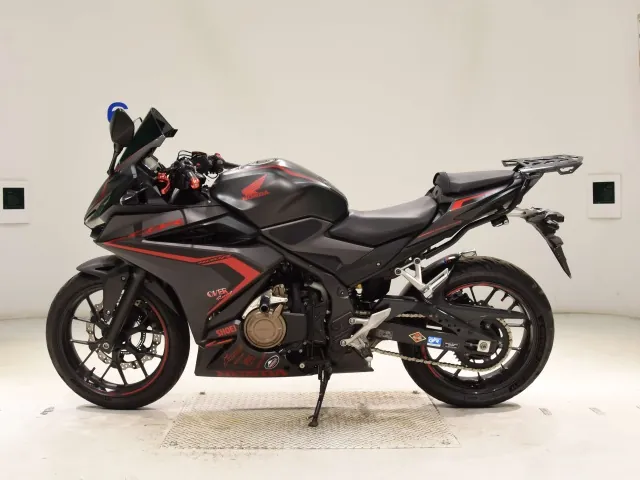 Honda CB400X 2021, matt black, фото 2