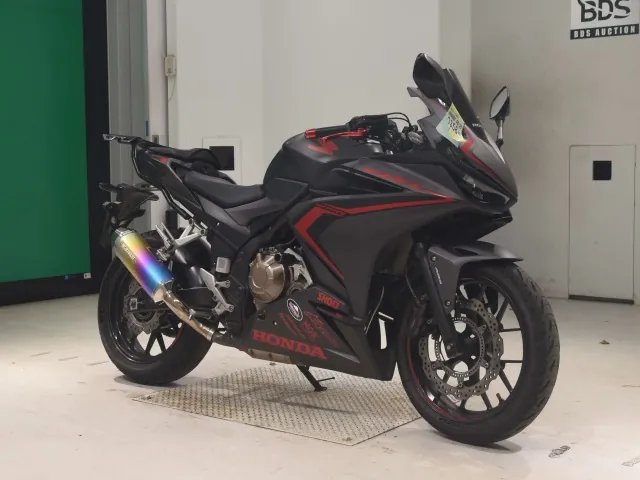 Honda CB400X 2021, matt black, фото 3