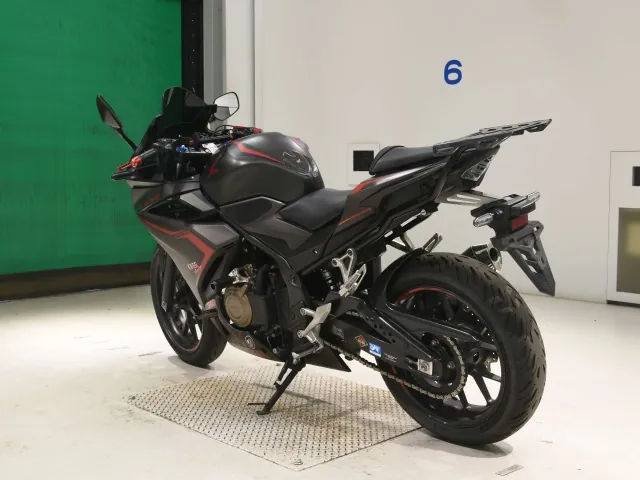 Honda CB400X 2021, matt black, фото 6