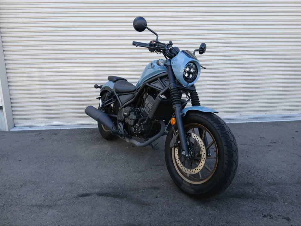 Honda Rebel 250, серый, фото 2