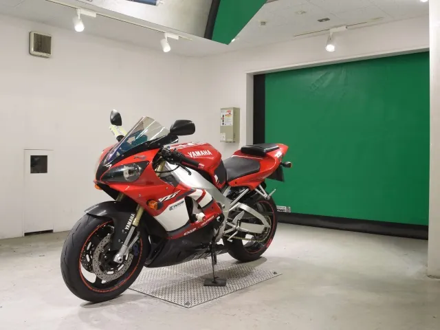 Yamaha YZF-R1 2001, white | red | black, фото 4