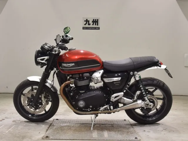 Triumph Speed Twin 2019, red | gunmetal, фото 2