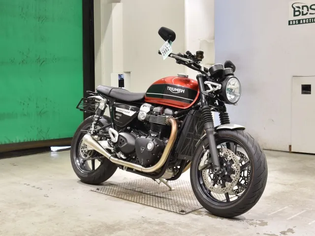Triumph Speed Twin 2019, red | gunmetal, фото 3