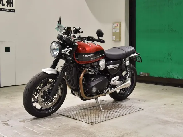 Triumph Speed Twin 2019, red | gunmetal, фото 4