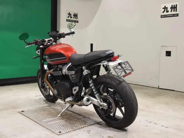 Triumph Speed Twin 2019, red | gunmetal, фото 6