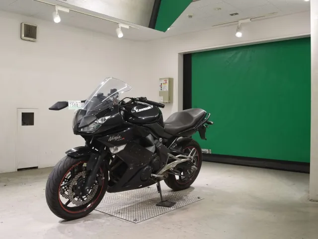 Kawasaki Ninja 400R 2010, чёрный, фото 4