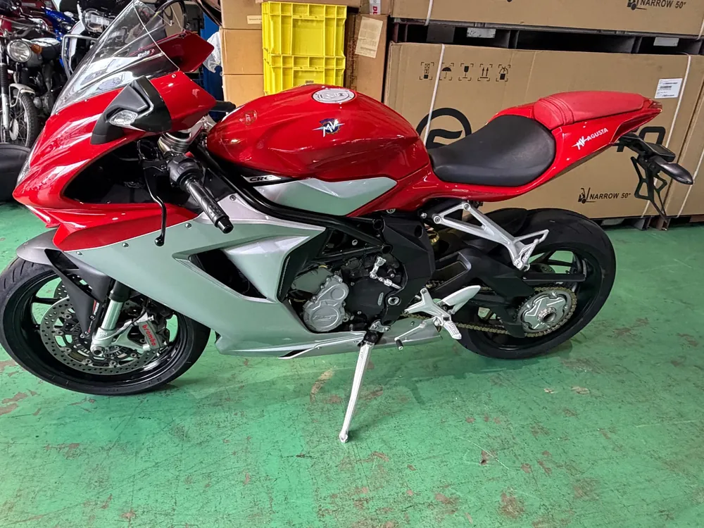 MV Agusta F3 800 2017, silver / red, фото 2