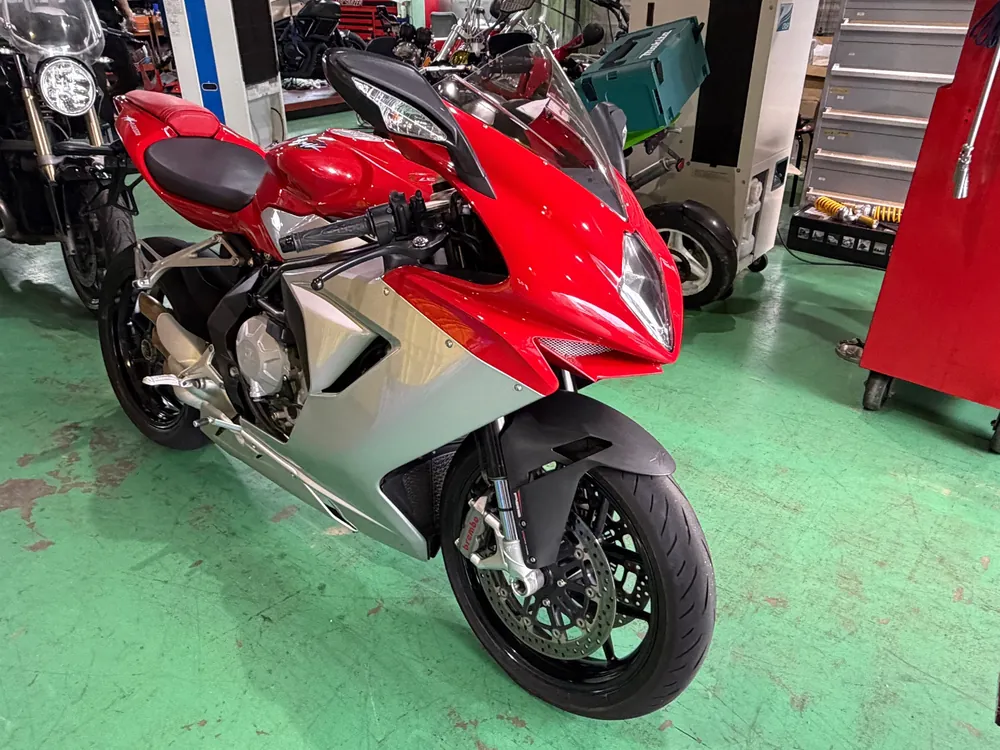 MV Agusta F3 800 2017, silver / red, фото 11
