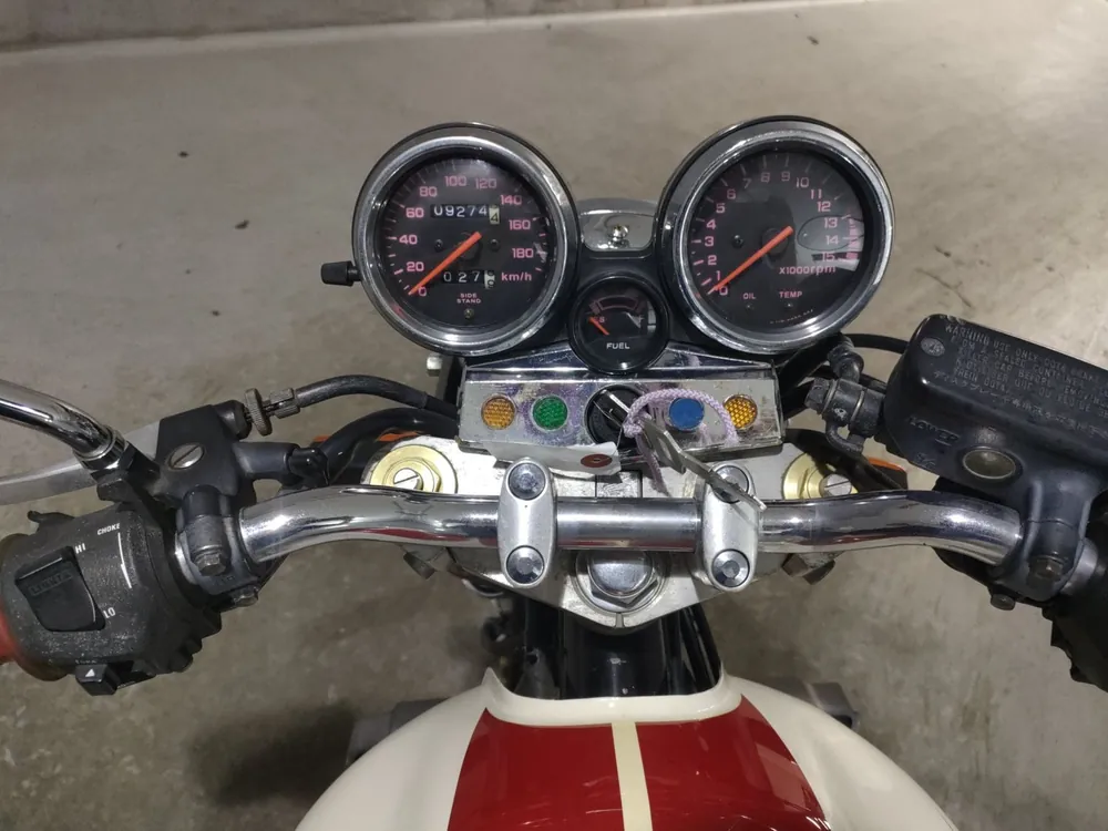 Honda CB400 1998, white / red, фото 5