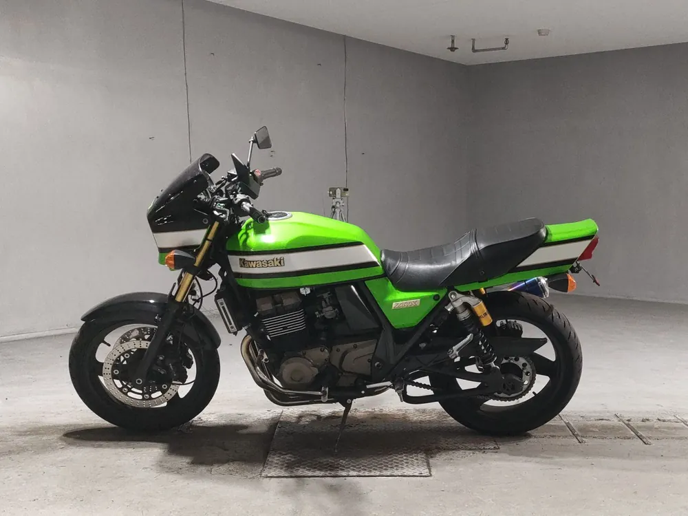 Kawasaki ZRX400-II 2008, white/green, фото 2