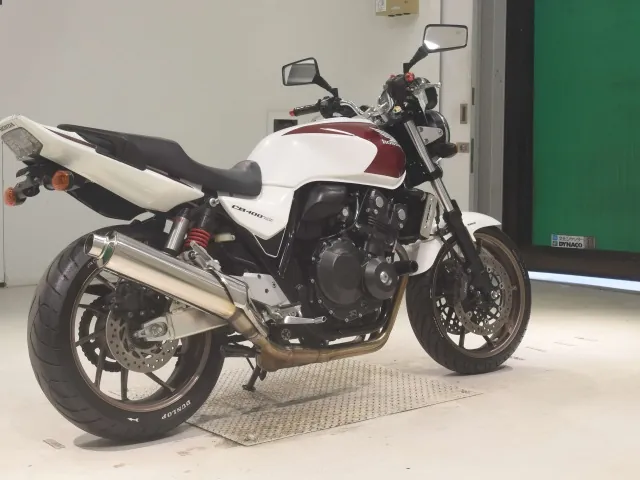 Honda CB400SB 2017, white | red, фото 5