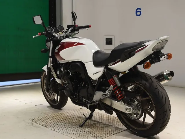 Honda CB400SB 2017, white | red, фото 6