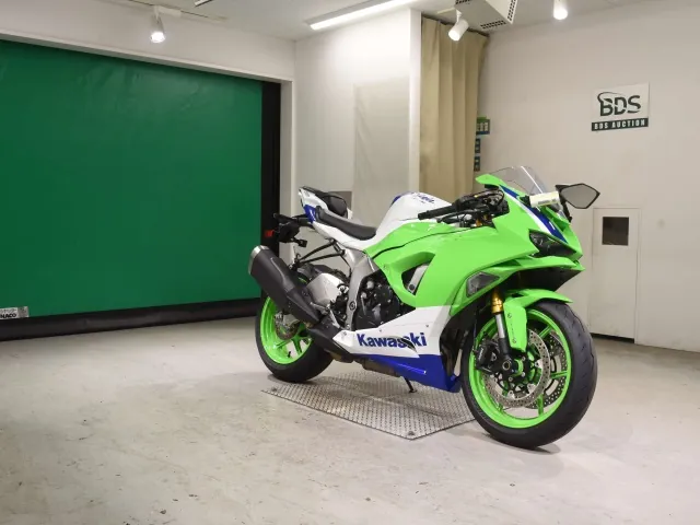 Kawasaki Zx-6Ra 2025, white | green, фото 3