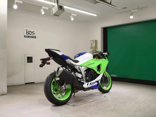 Kawasaki Zx-6Ra 2025, white | green, фото 5