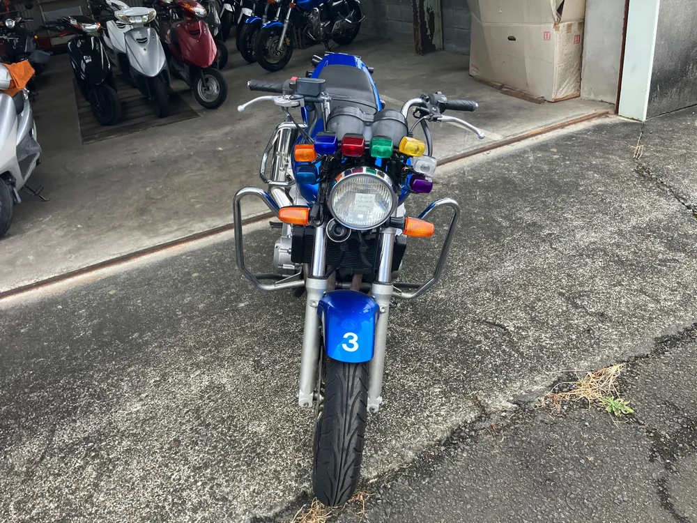 Honda CB400SB, оранжевый, серебристый, фото 4