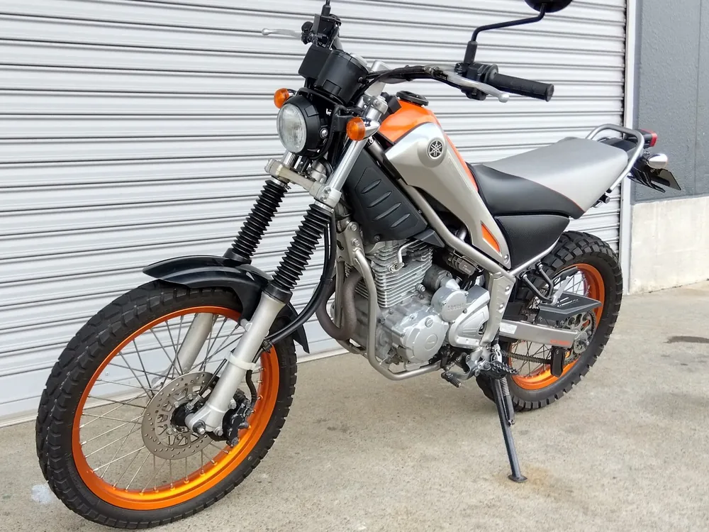 Honda CB400SB, оранжевый, серебристый, фото 7