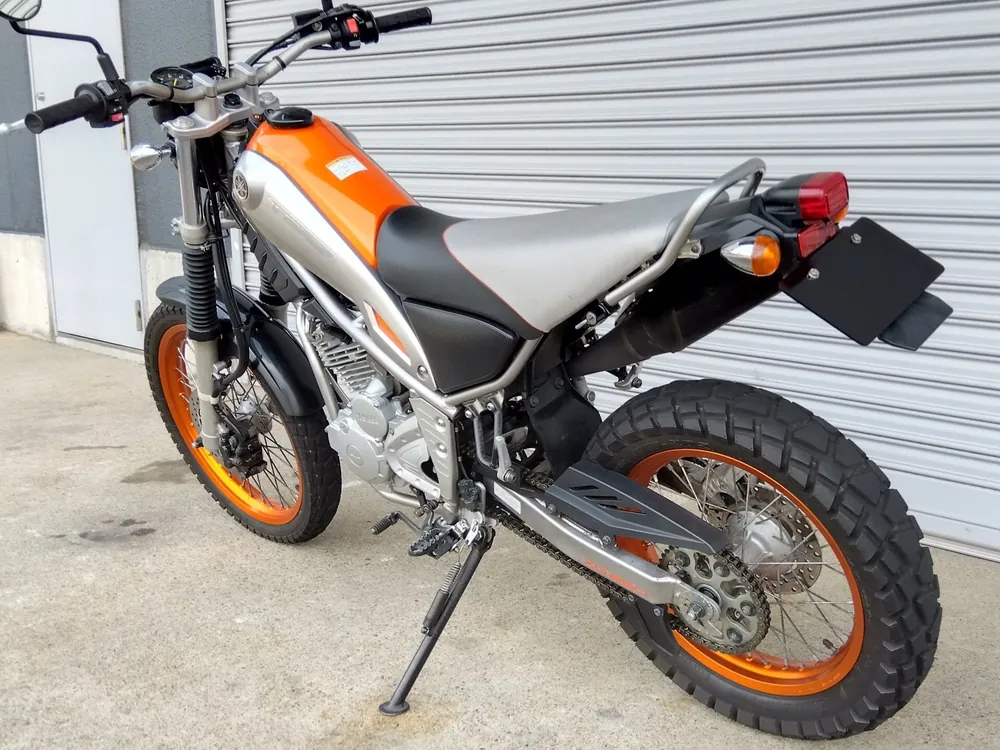 Honda CB400SB, оранжевый, серебристый, фото 8