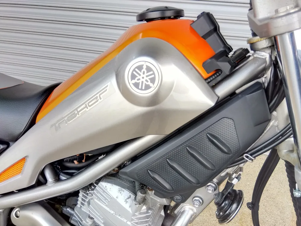 Honda CB400SB, оранжевый, серебристый, фото 9